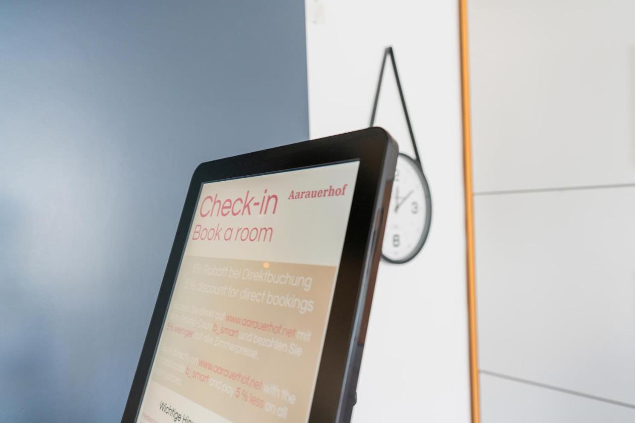 Aarauerhof - Self Check-In Hotel Kültér fotó